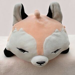 12” Quinn the Fox PEACH Squishmallow – HTF Justice Collaboration – Plush